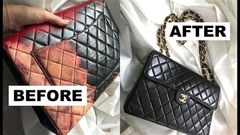 how to restore vintage chanel bag|Chanel bag restoration near me.